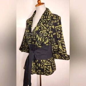 FINLEY AFRICAN PRINT BLOUSE